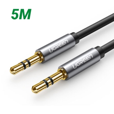 Dây AV 3.5mm truyền âm thanh dài 5M Ugreen (10737)