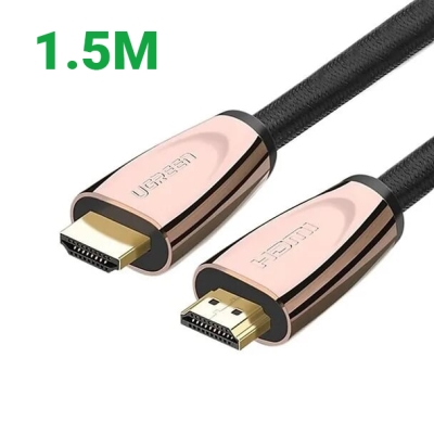 Ugreen 30602 1.5M Cáp HDMI 2.0 hỗ trợ 3D 4K Ethernet vỏ nilon bện HD110